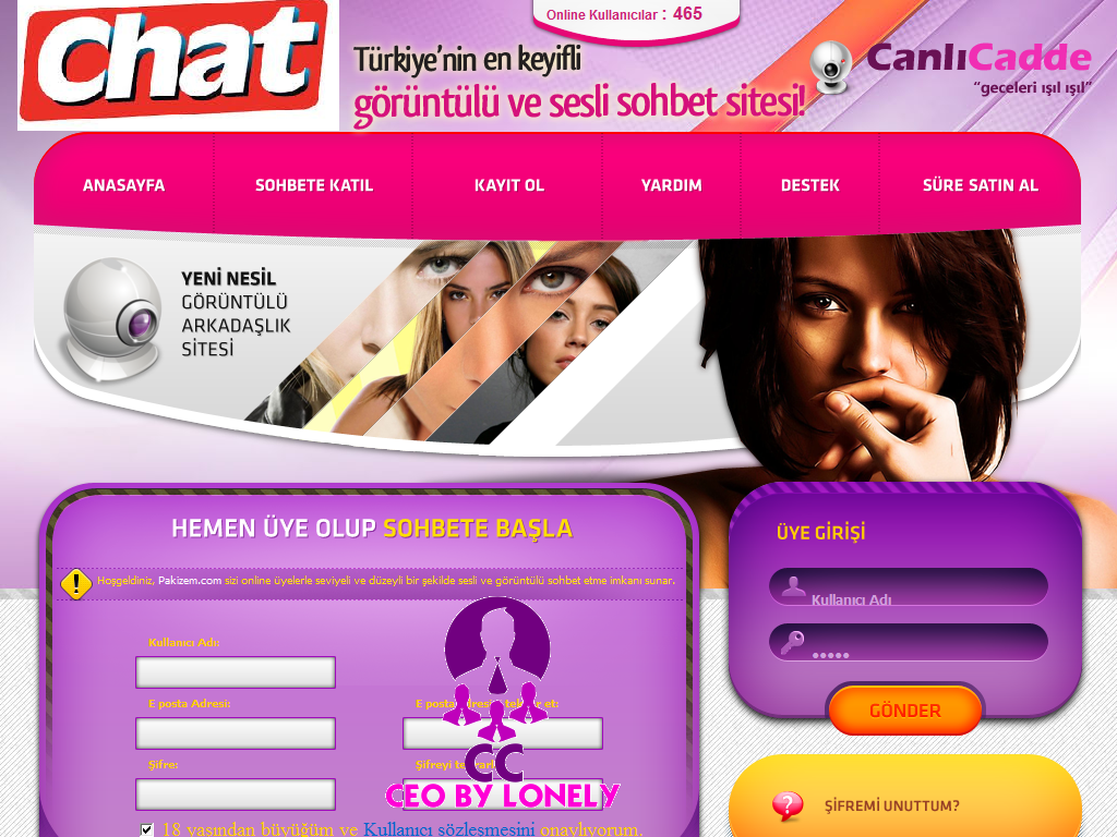 Kameralı Sohbet Chat